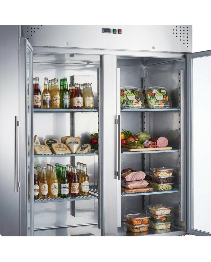 Armario de refrigerado 1300L 2 puertas CLEITON ventilado aire forzado