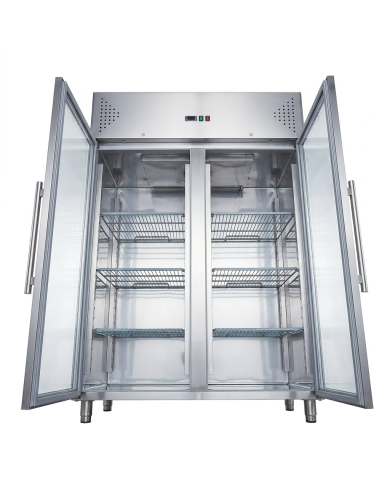 Armario de refrigerado 1300L 2 puertas CLEITON ventilado aire forzado