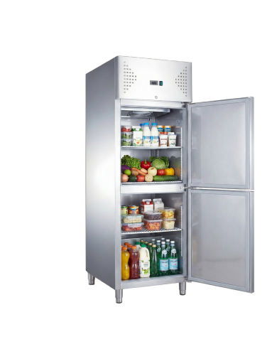 Armario refrigerado 600L 2 puertas ROMUX ventilado aire forzado