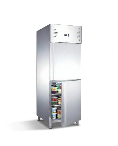 Armario refrigerado 600L 2 puertas ROMUX ventilado aire forzado