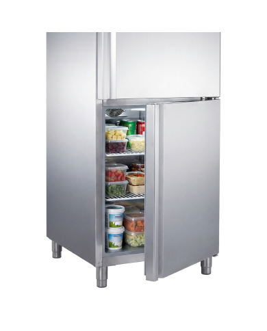 Armario refrigerado 600L 2 puertas ROMUX ventilado aire forzado