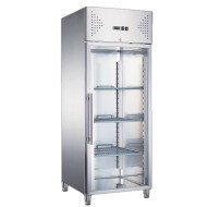 Armario refrigerado 600L 1 puerta cristal CLEITON ventilado aire forzado