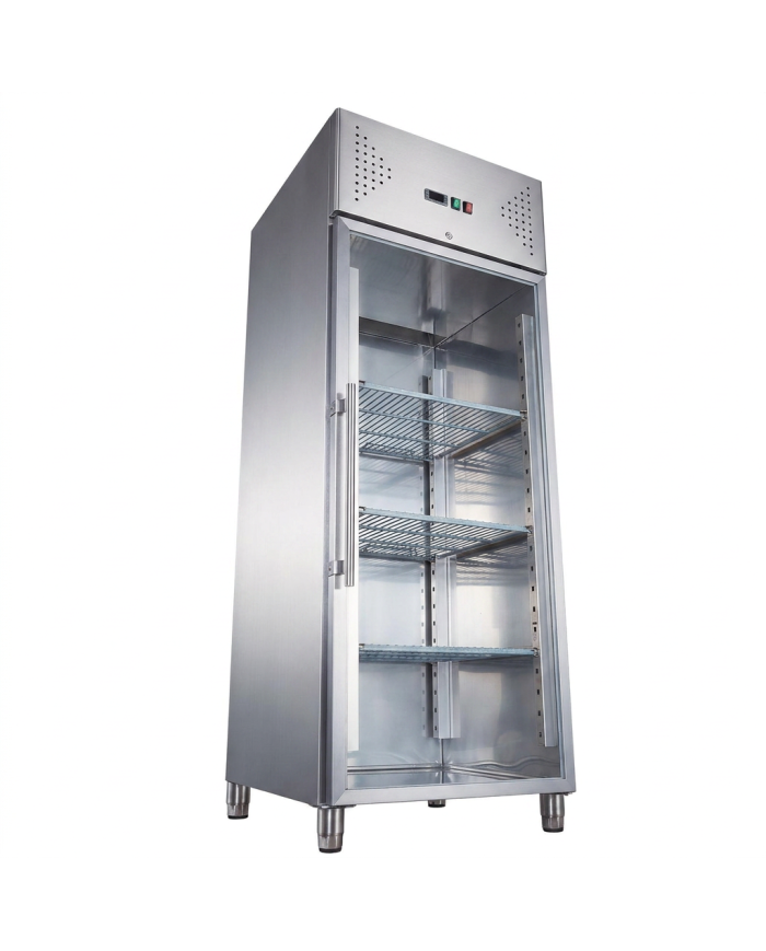 Armario refrigerado 600L 1 puerta cristal CLEITON ventilado aire forzado