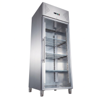 Armario refrigerado 600L 1 puerta cristal CLEITON ventilado aire forzado
