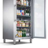 Armario refrigerado 600L 1 puerta cristal CLEITON ventilado aire forzado