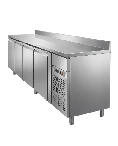 Bajo Mostrador Refrigerado 4 Puertas 223x70 Ventilado Romux
