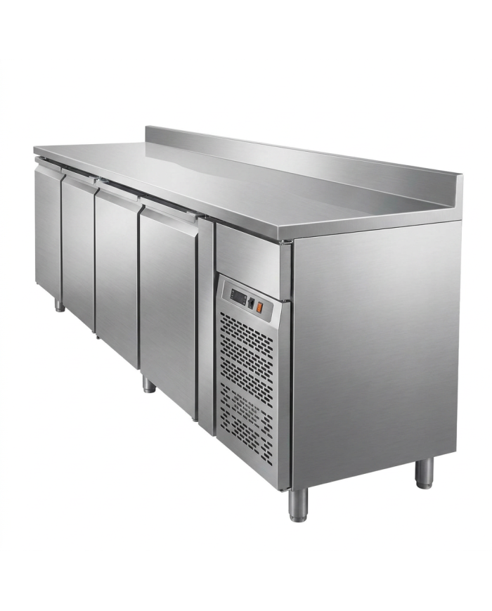 Bajo Mostrador Refrigerado 4 Puertas 223x70 Ventilado Romux
