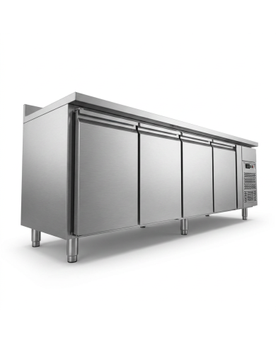 Bajo Mostrador Refrigerado 4 Puertas 223x70 Ventilado Romux
