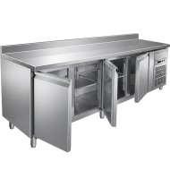 Bajo Mostrador Refrigerado 4 Puertas 223x70 Ventilado Romux