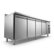Bajo Mostrador Refrigerado 4 Puertas 223x70 Ventilado Cleiton