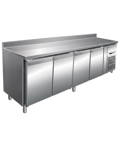 Bajo Mostrador Refrigerado 4 Puertas 223x70 Ventilado Cleiton
