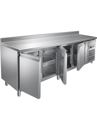 Bajo Mostrador Refrigerado 4 Puertas 223x70 Ventilado Cleiton
