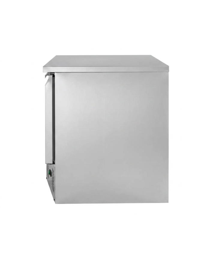 Mesa Fría De Preparación Acero Inoxidable 1 Puerta 2 Cajones 220 Litro