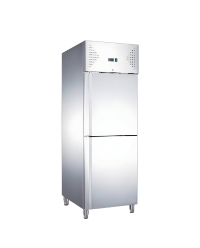 Armario De Congelación Acero Inoxidable 430 Litros 2 Puertas 68 Cm Ven