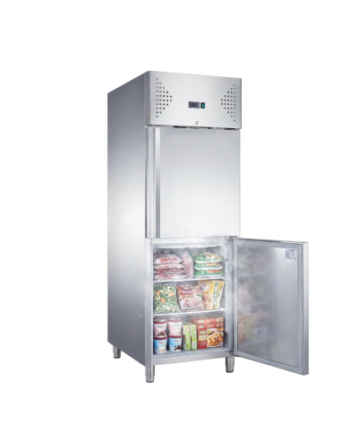 Armario De Congelación Acero Inoxidable 430 Litros 2 Puertas 68 Cm Ven