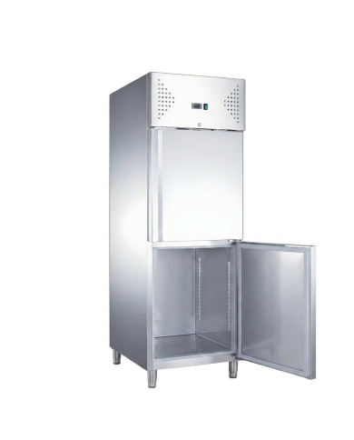 Armario De Congelación Acero Inoxidable 430 Litros 2 Puertas 68 Cm Ven