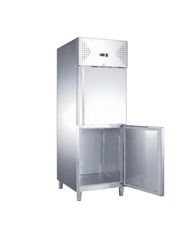Armario De Congelación Acero Inoxidable 430 Litros 2 Puertas 68 Cm Ven