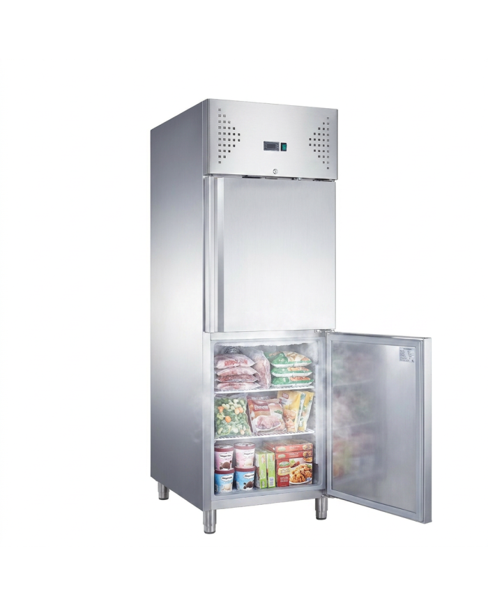 Armario De Congelación Acero Inoxidable 430 Litros 2 Puertas 68 Cm Ven