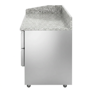 Mesa Pizzera Refrigerada 2 Puertas Y 2 Cajones Marmol Romux ROMUX | H