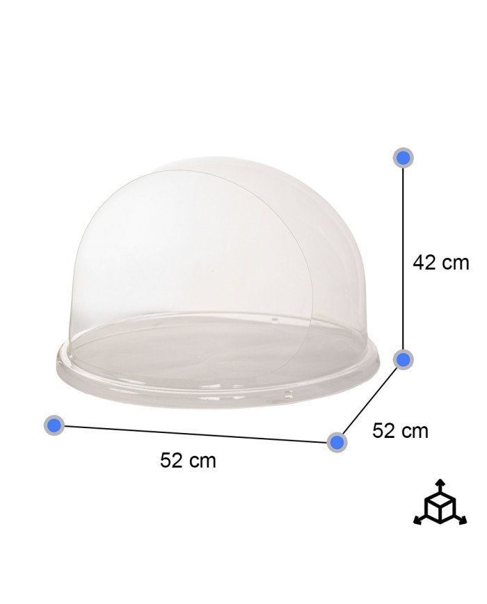 Cúpula para Máquina de Algodón de Azúcar Cleiton | Alta calidad para hostelería