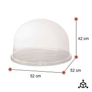 Cúpula para Máquina de Algodón de Azúcar Romux | Alta calidad para hostelería