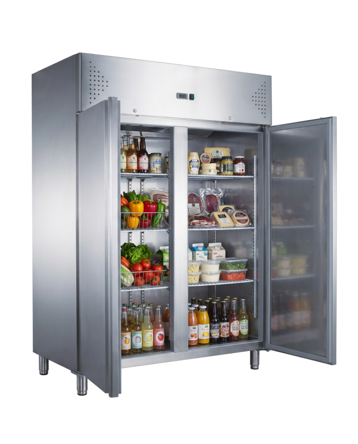 Armario de refrigerado 1200L 2 puertas ROMUX ventilado aire forzado