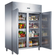 Armario de refrigerado 1200L 2 puertas ROMUX ventilado aire forzado