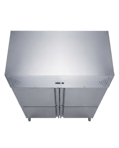 Armario refrigerado 1200L 4 puertas ROMUX ventilado aire forzado