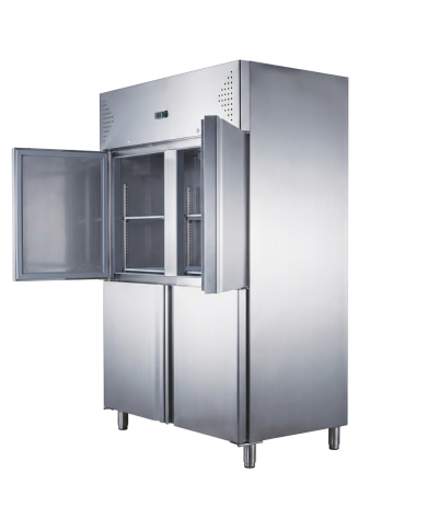 Armario refrigerado 1200L 4 puertas ROMUX ventilado aire forzado