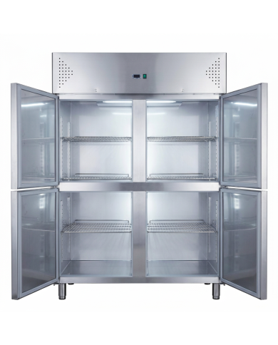 Armario refrigerado 1200L 4 puertas ROMUX ventilado aire forzado