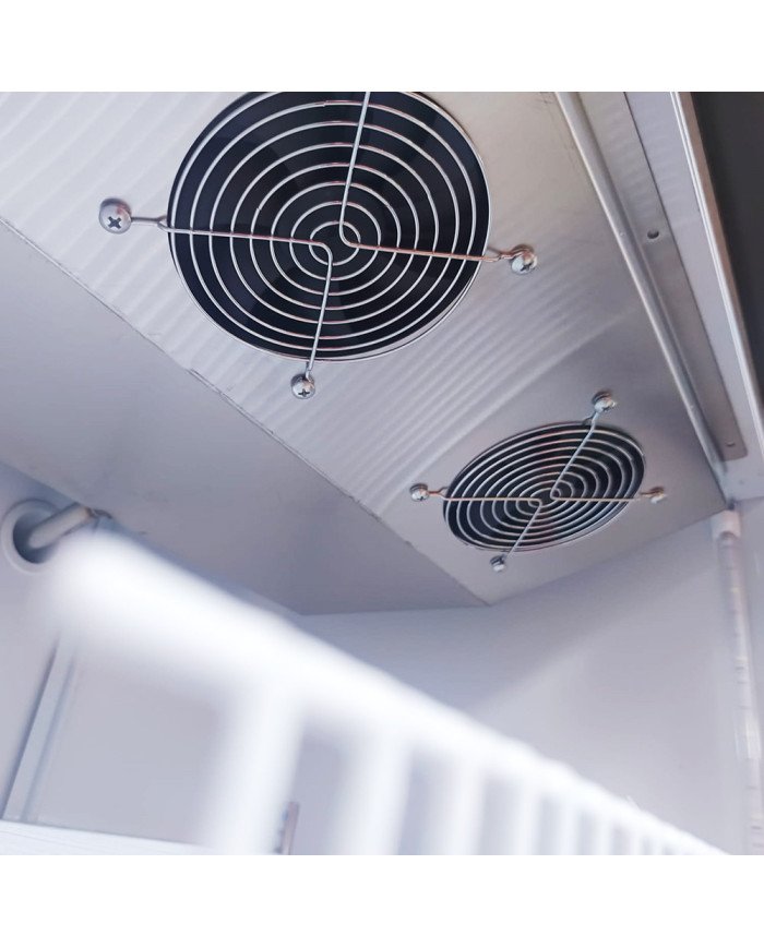 Armario Expositor Refrigerado 300L 1 Puerta Ventilado Romux