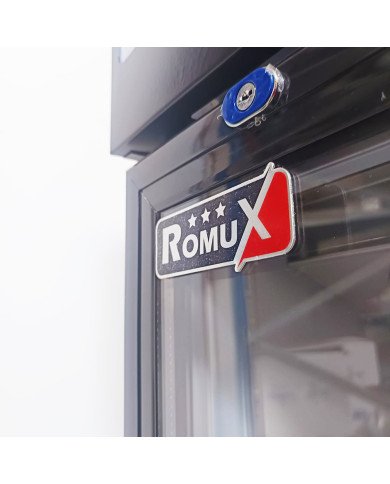 Armario Expositor Refrigerado 300L 1 Puerta Ventilado Romux