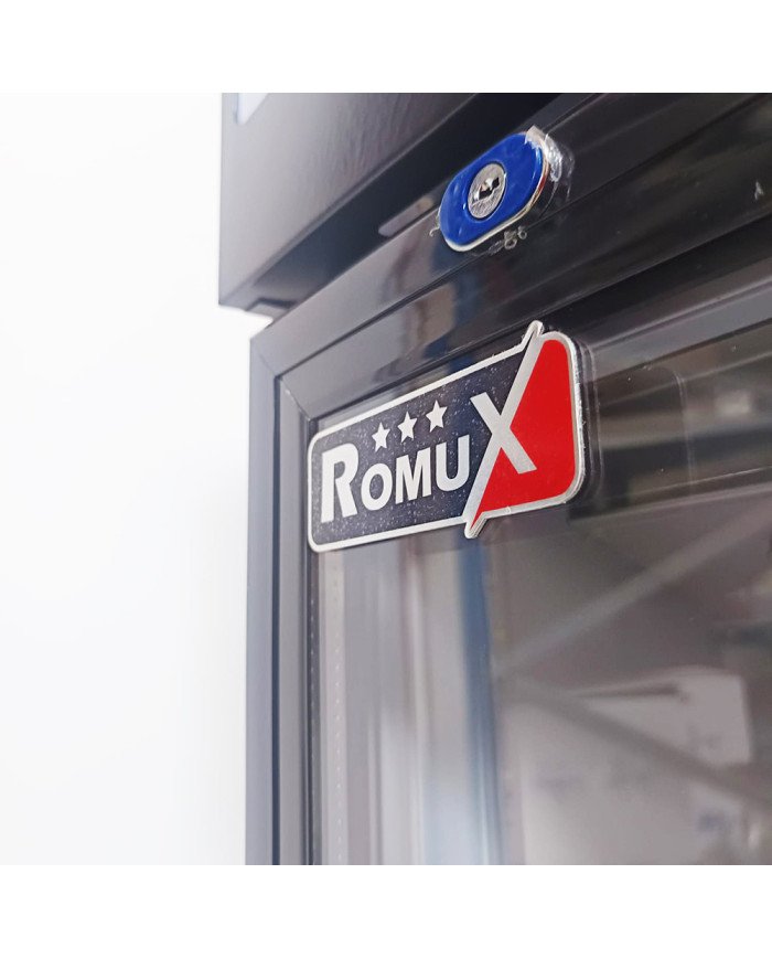 Armario Expositor Refrigerado 300L 1 Puerta Ventilado Romux