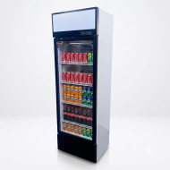 Armario Expositor Refrigerado 300L 1 Puerta Ventilado Romux