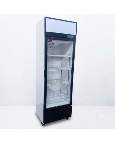 Armario Expositor Refrigerado 300L 1 Puerta Ventilado Romux