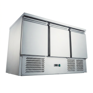 Mesa Fría Refrigerada Estática Clase A 3 Puertas Romux ROMUX | Hostel
