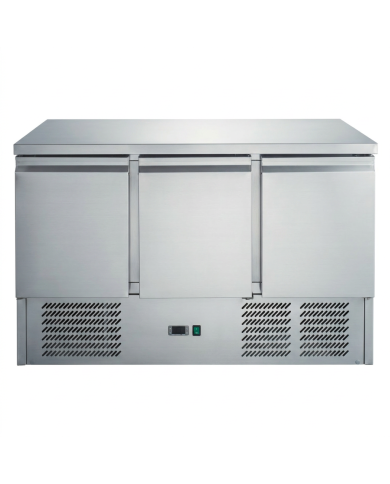 Mesa Fría Refrigerada Estática Clase A 3 Puertas Romux ROMUX | Hostel
