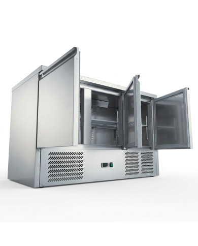 Mesa Fría Refrigerada Estática Clase A 3 Puertas Cleiton CLEITON | Ho