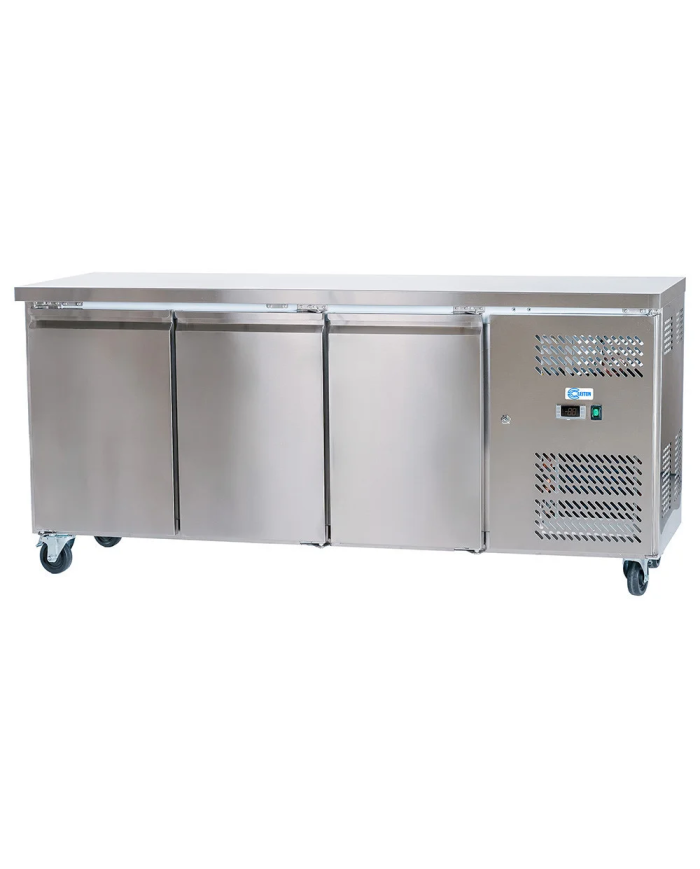 Bajo Mostrador Refrigerado 3 Puertas 180x70 Ventilado Cleiton