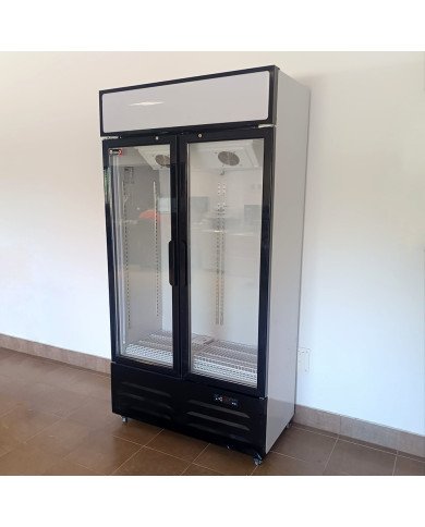 Armario Expositor Refrigerado 600L Ventilado Romux | Equipamiento Industrial