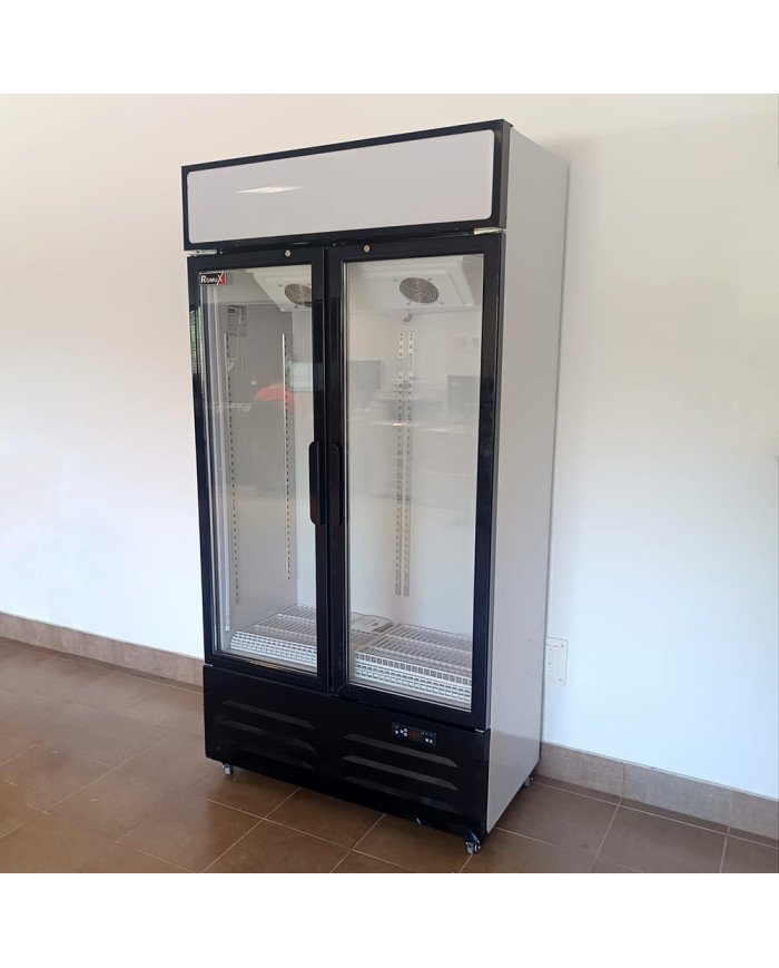 Armario Expositor Refrigerado 600L Ventilado Romux | Equipamiento Industrial