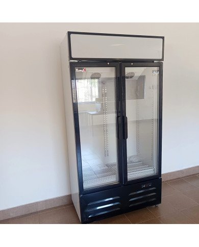 Armario Expositor Refrigerado 600L Ventilado Romux | Equipamiento Industrial