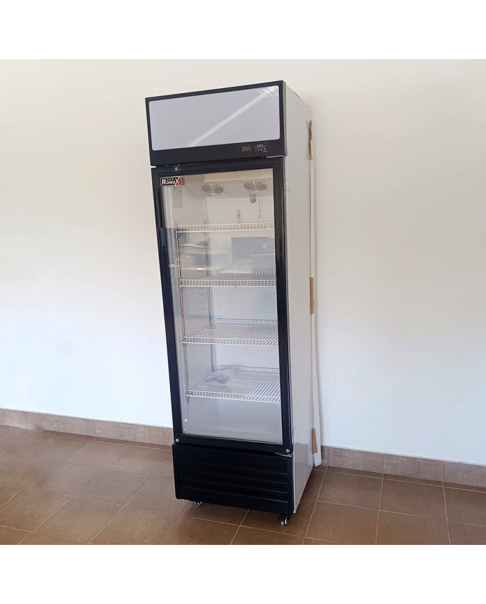 Armario Expositor Refrigerado 300L Ventilado Romux | Equipamiento Industrial