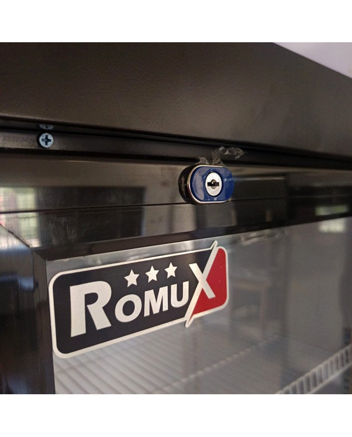 Armario Expositor Refrigerado 300L Ventilado Romux | Equipamiento Industrial