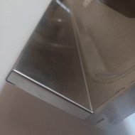 48. Fregadero con 2 Senos Escurridor Derecha con Estante 1400x600x850 mm Desmontable (AC-199)