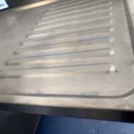 53. Fregadero 2 Senos para Lavavajillas Escurridor Derecha 1600x700x900 mm Desmontable (AC-209)