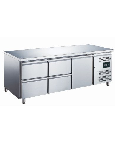Bajo Mostrador 1 Puerta 4 Cajones de 180x70 cm Ventilado Romux