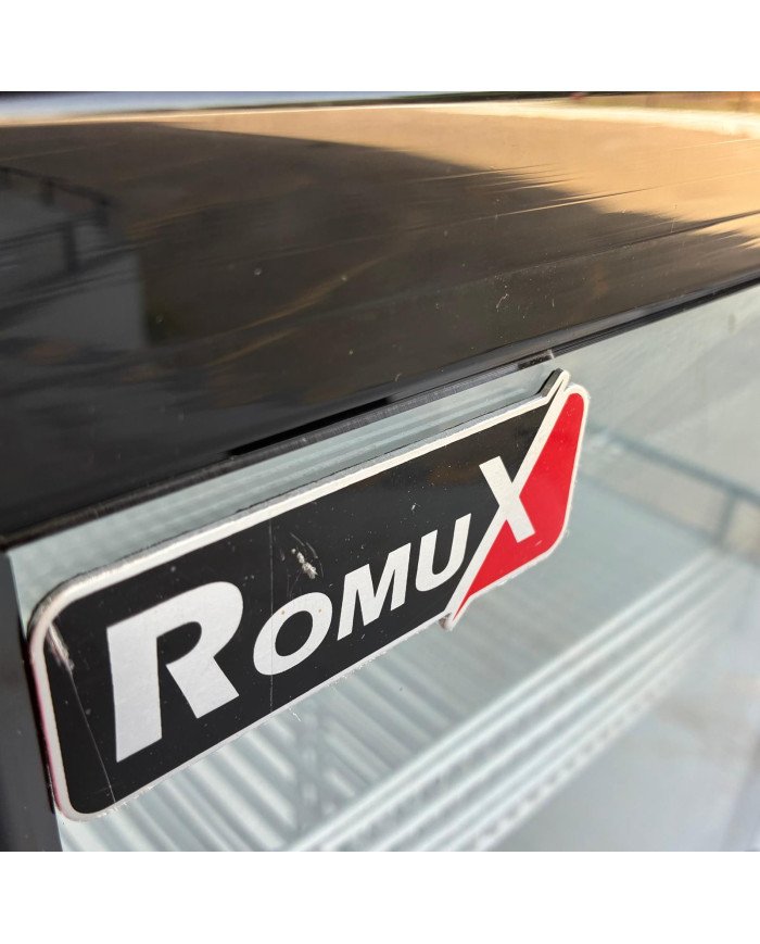 Armario Expositor Refrigerado 600L Ventilado Romux | Equipamiento Industrial