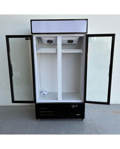Armario Expositor Refrigerado 600L Ventilado Romux | Equipamiento Industrial