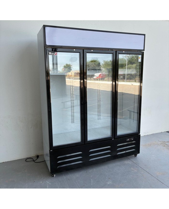 Armario Expositor Refrigerado 600L Ventilado Romux | Equipamiento Industrial